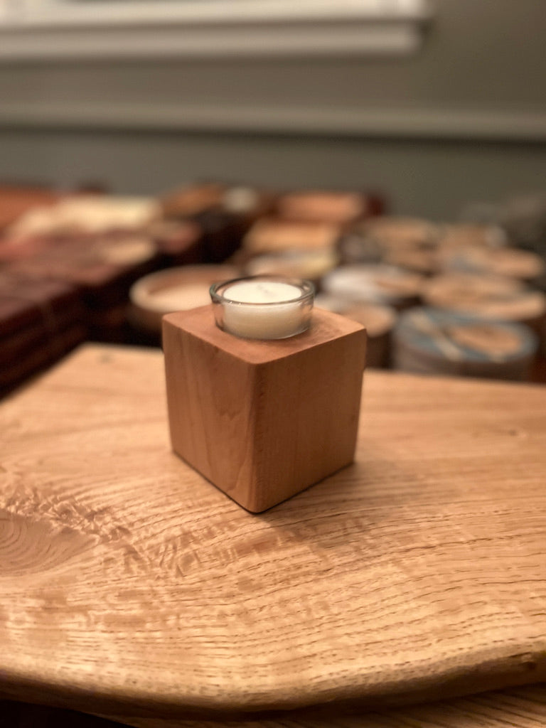 Wooden Tealight Holders