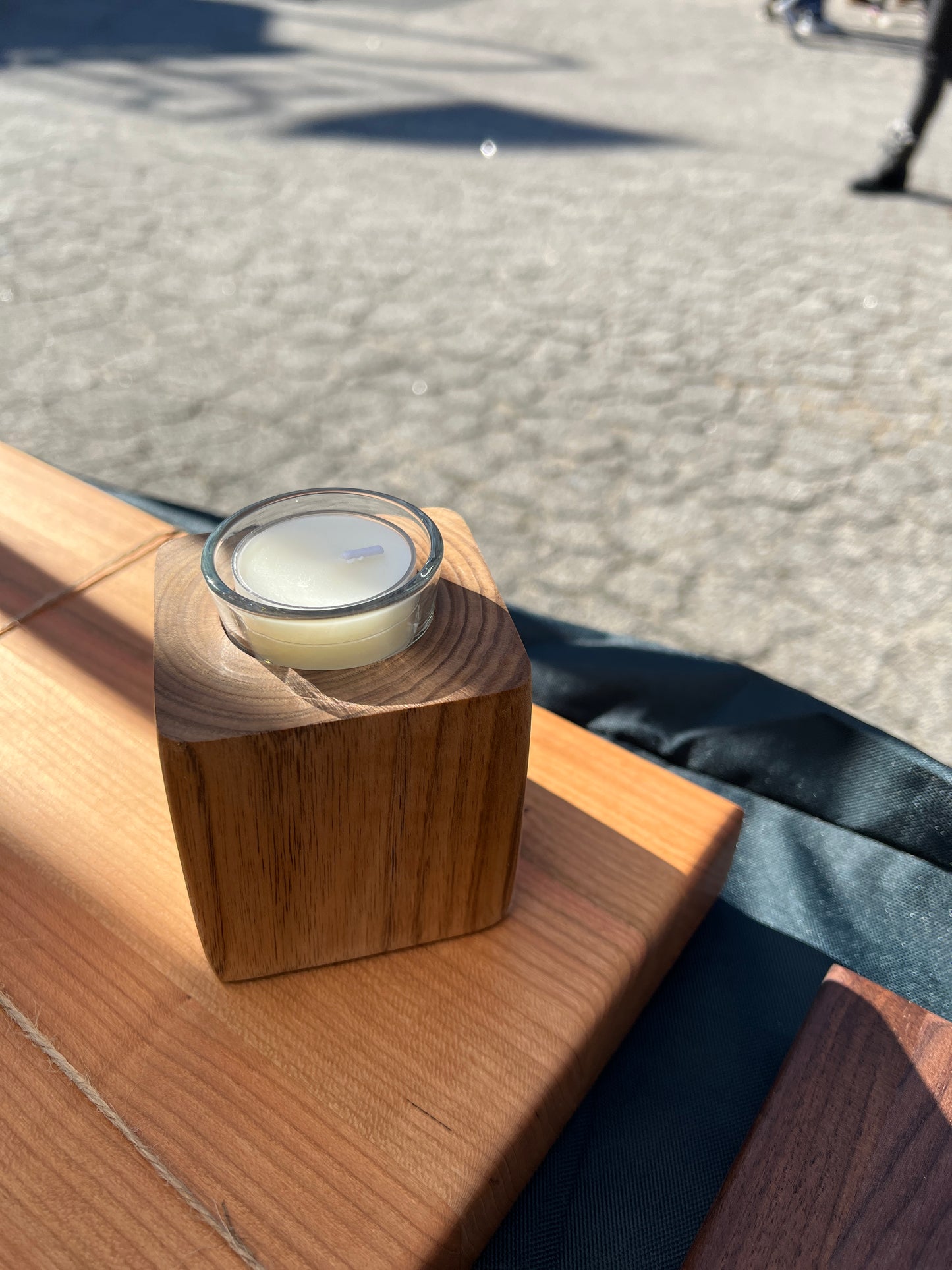 Wooden Tealight Holders