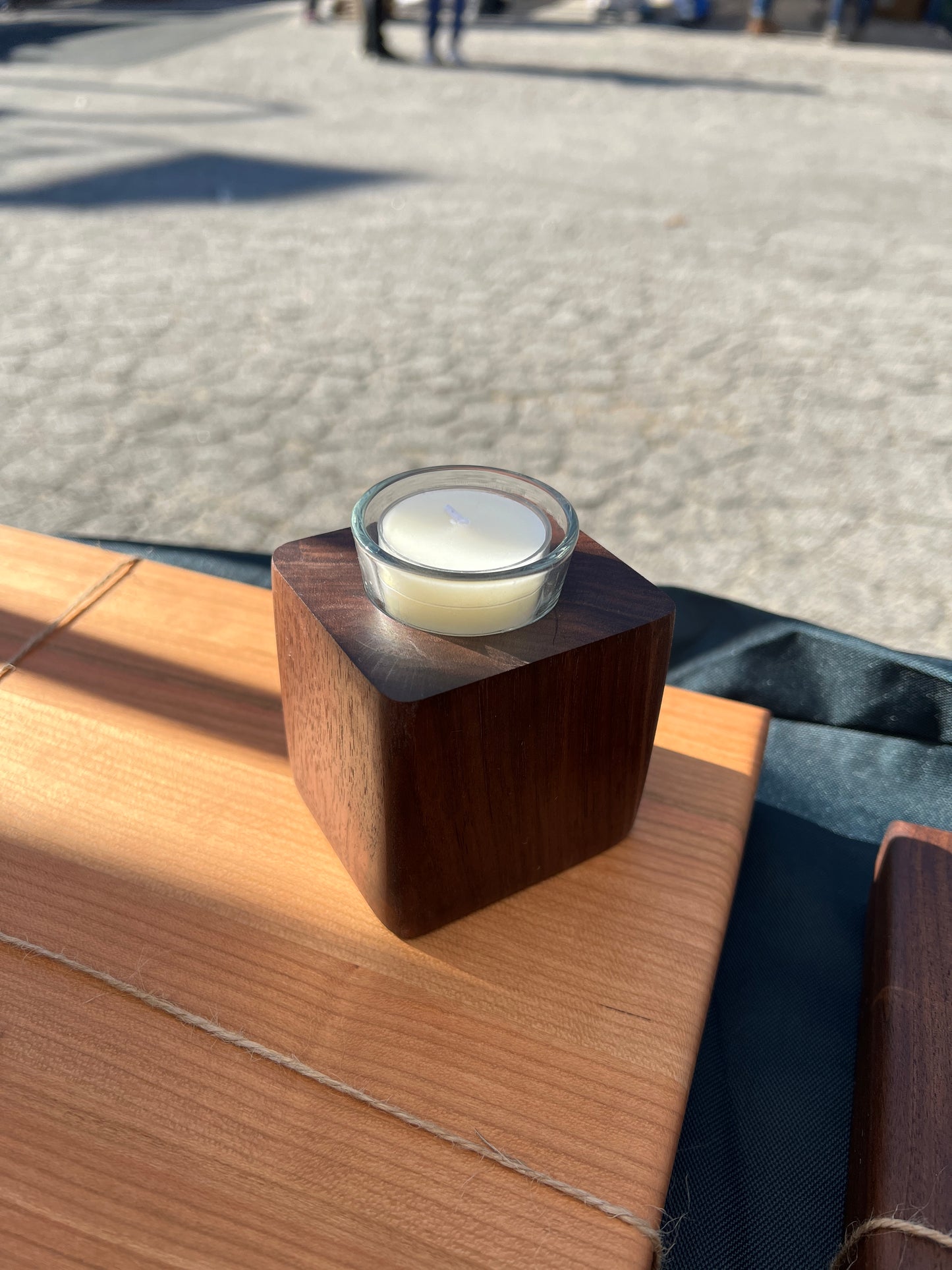 Wooden Tealight Holders